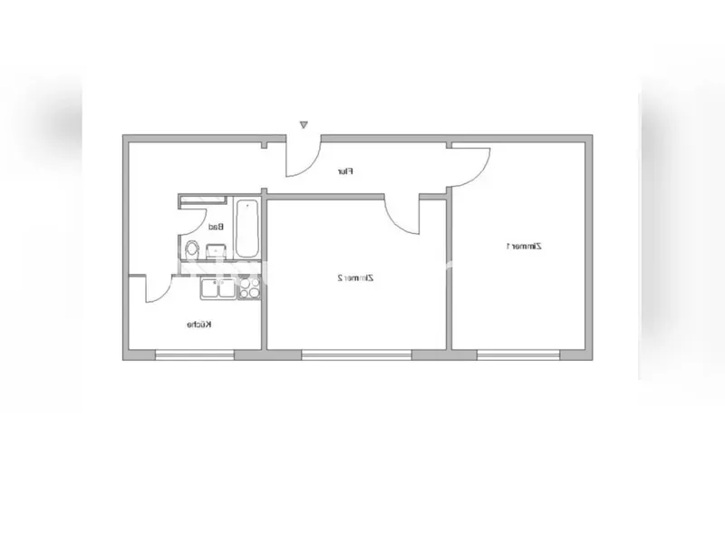 Tauschwohnung: Tausche 2-Zimmer Wohnung gegen 4 Zimmer — photo 1